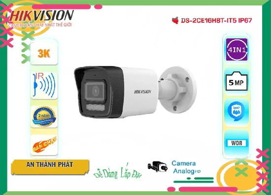 Lắp đặt camera tân phú DS-2CE16H8T-IT5 sắc nét Hikvision